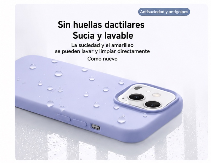 Funda de Silicona Premium para iPhone – Fina y Resistente