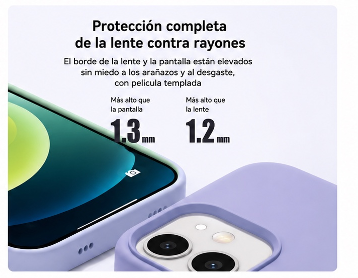 Funda de Silicona Premium para iPhone – Fina y Resistente